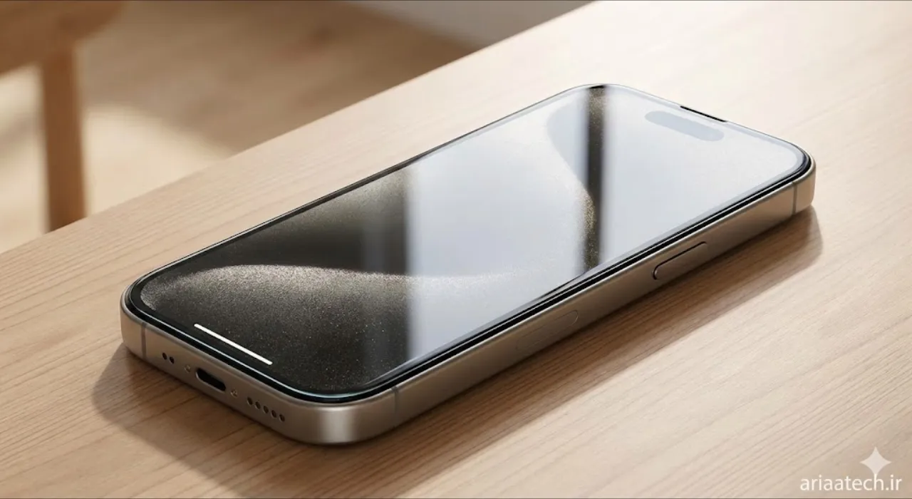 مقایسه ضخامت و شفافیت گلس‌های مختلف برای آیفون 15 پرو